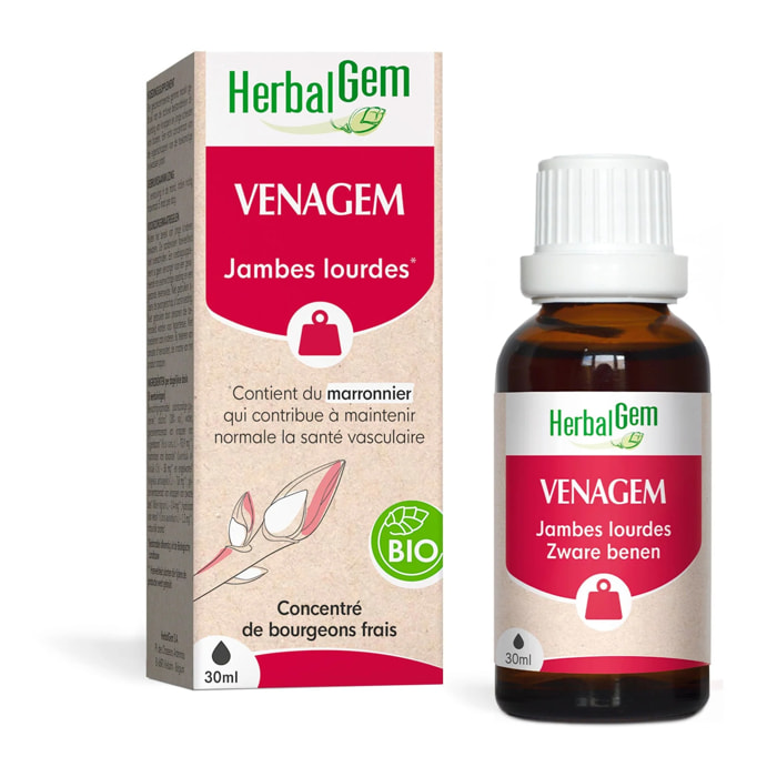 Herbalgem- VenaGem jambes lourdes - Bio - 30 ml
