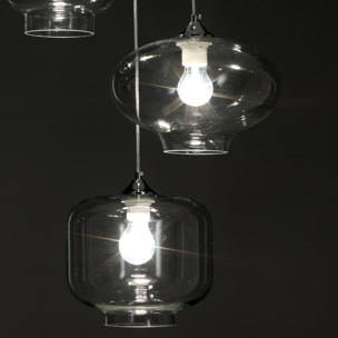 Tomasucci Lampadario 3 luci SAKY CLEAR  multicolore