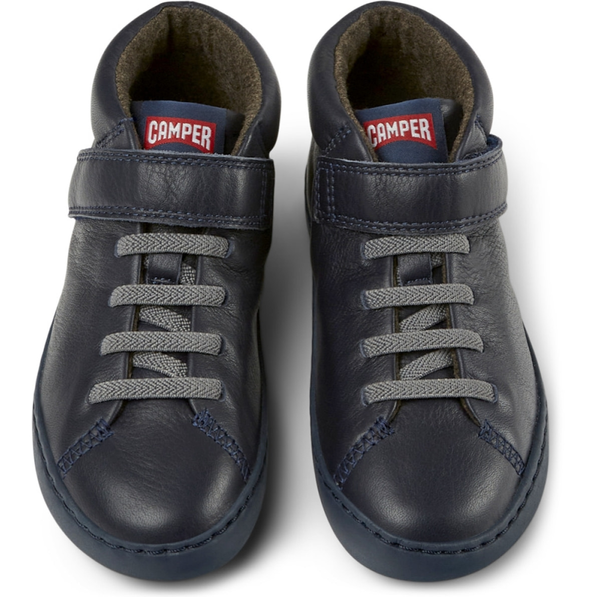 CAMPER Peu - Botines Infantil Unisex Azul