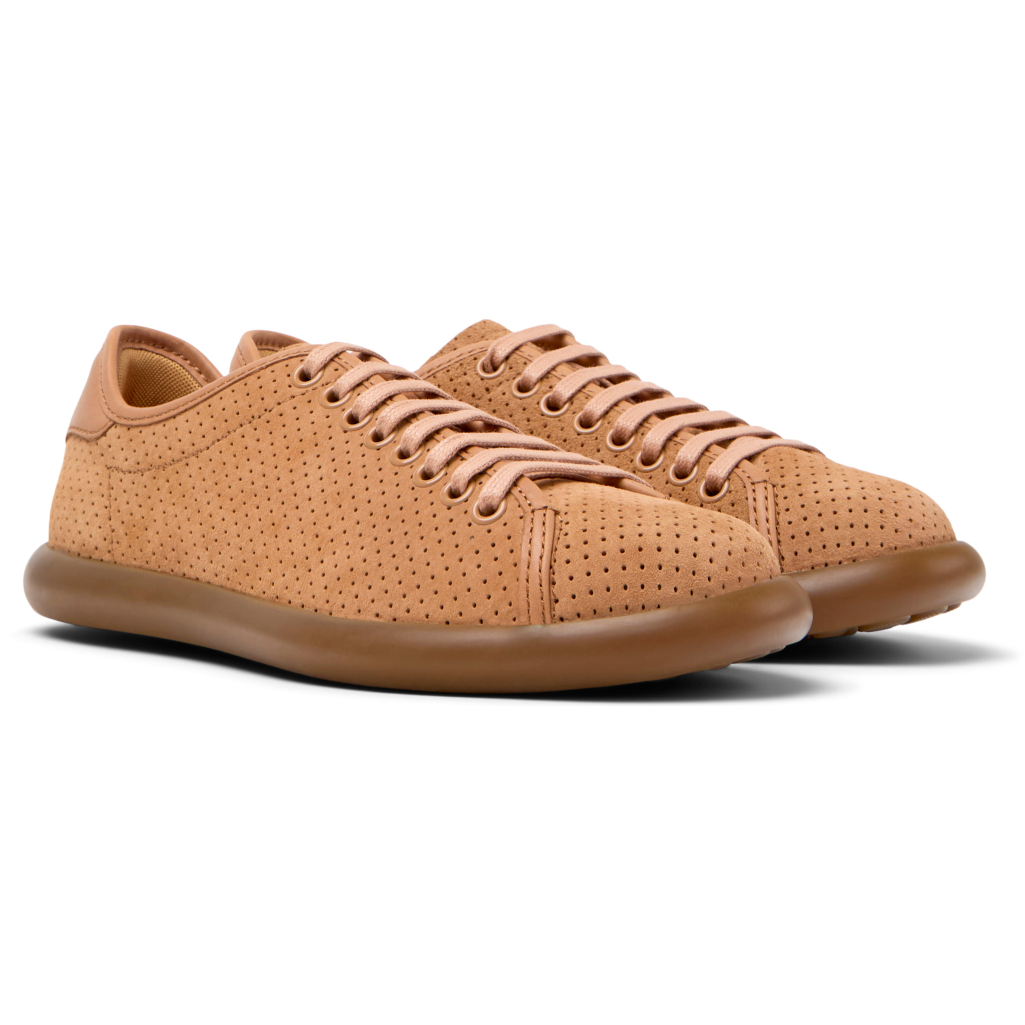 Zapatillas - CAMPER Pelotas Soller - Beige - Cuero Nubuck