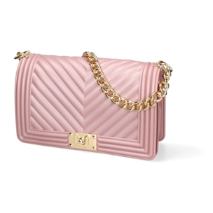 Borsa a mano da donna - Modello False - 100% Pvc - 15.0 x 25.0 x 8.0 cm