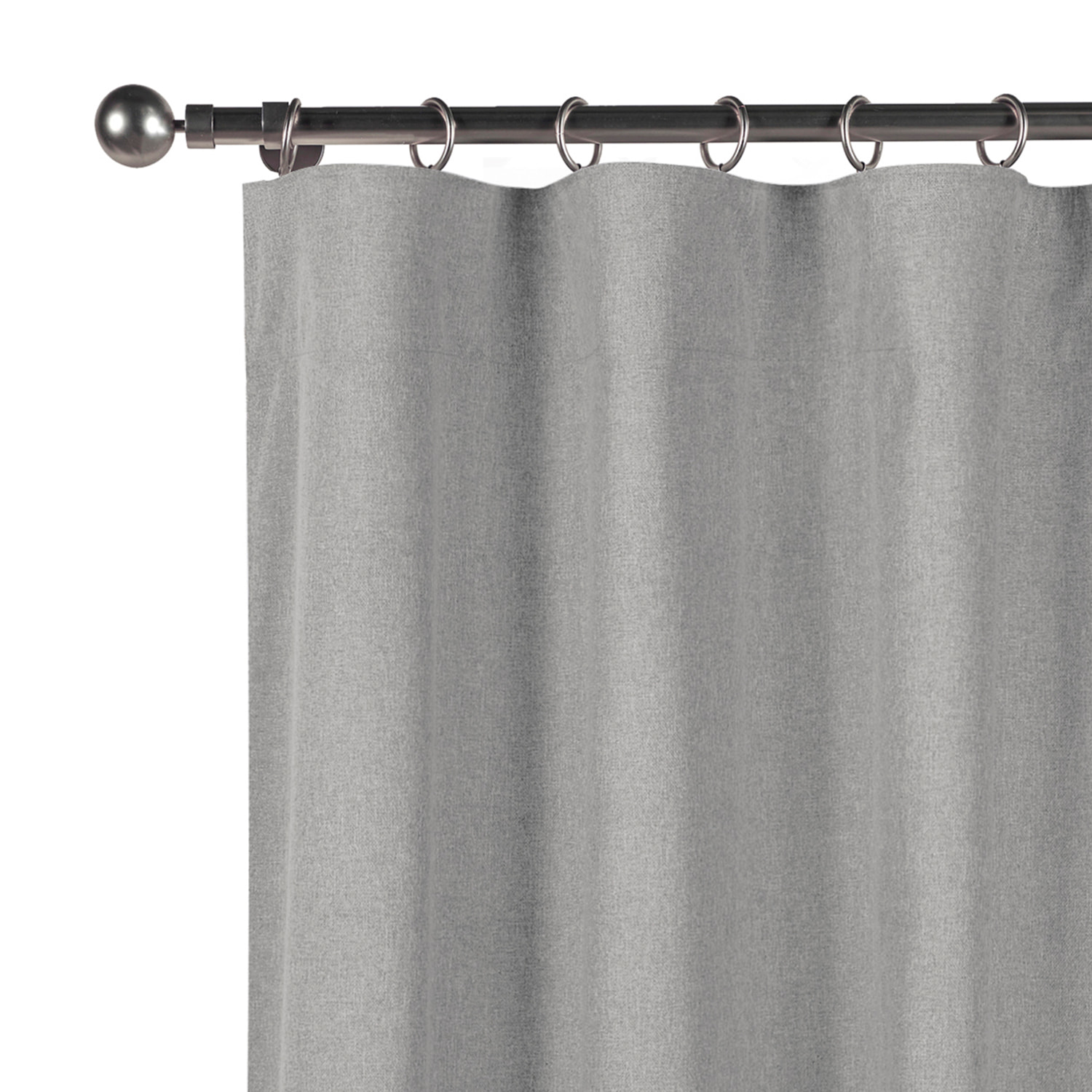 Cortina de cinta opaca STONE XXL Plata