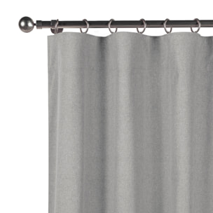 Cortina de cinta opaca STONE XXL Plata