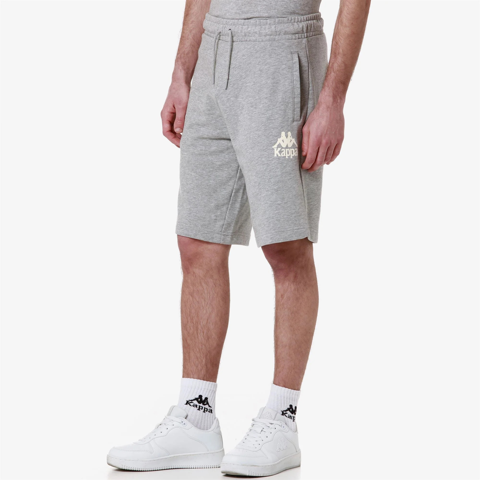 Kappa - Pantaloncini Uomo Grigio - AUTHENTIC UPPSALA 2