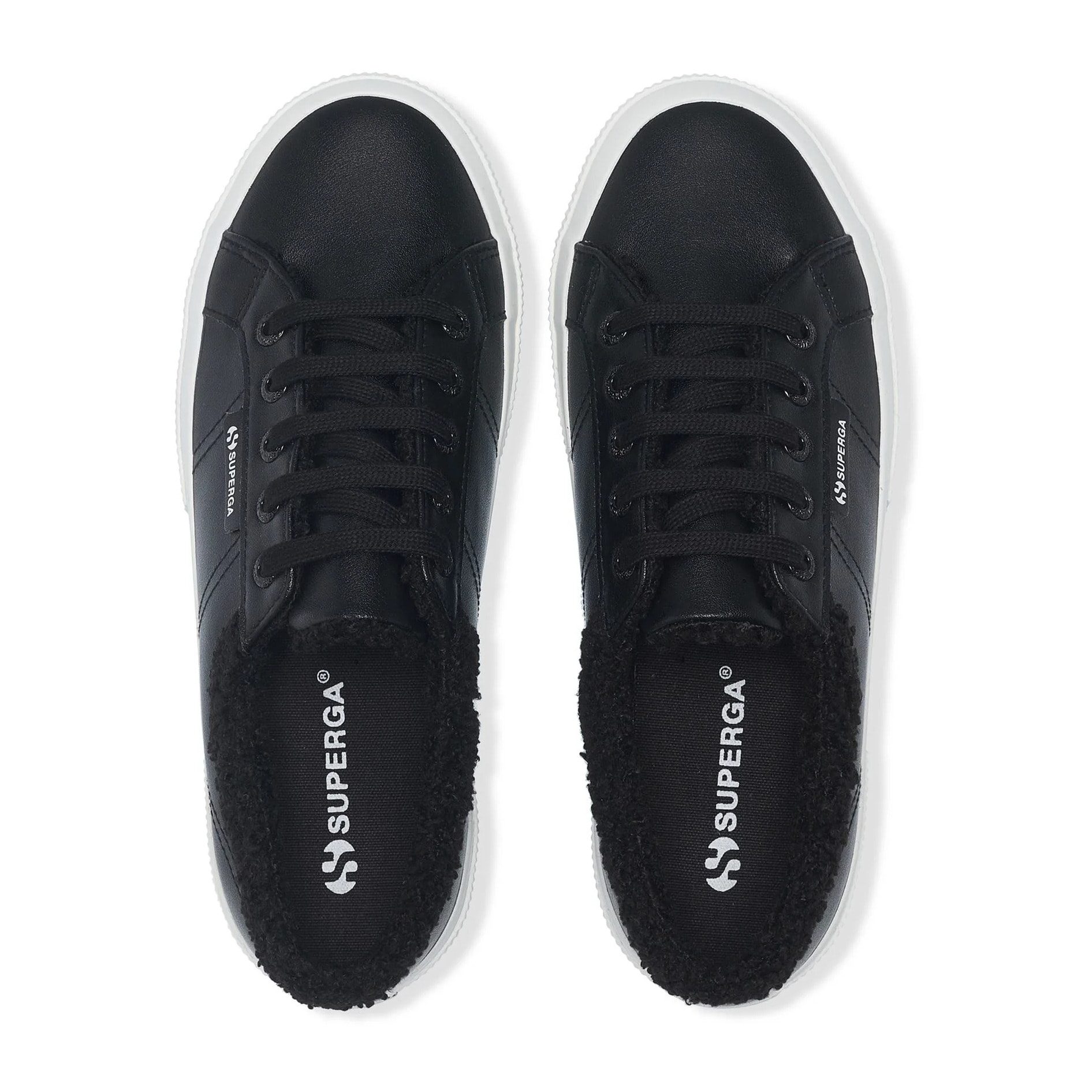 Le Superga Uomo/Donna Nero 2750 VEGAN MATERIAL