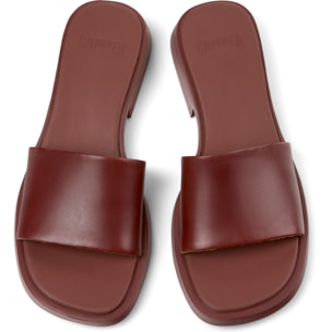 Sandalias - CAMPER Dana - Burdeos - Cuero liso