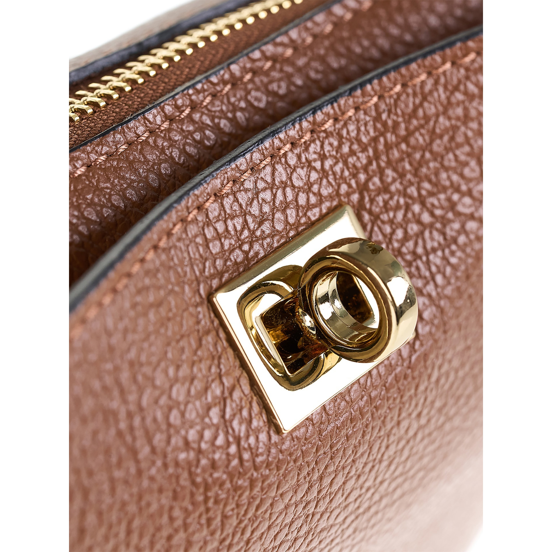 Borsa a spalla da donna Made in Italy - Modello Valoria - 100% pelle - 32.0 x 22.0 x 13.0 cm