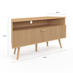Meuble TV d'angle Faustine L110cm