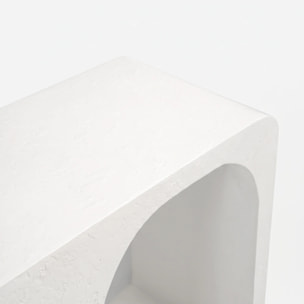 Buffet en plâtre blanc cassé 160 cm - Fira