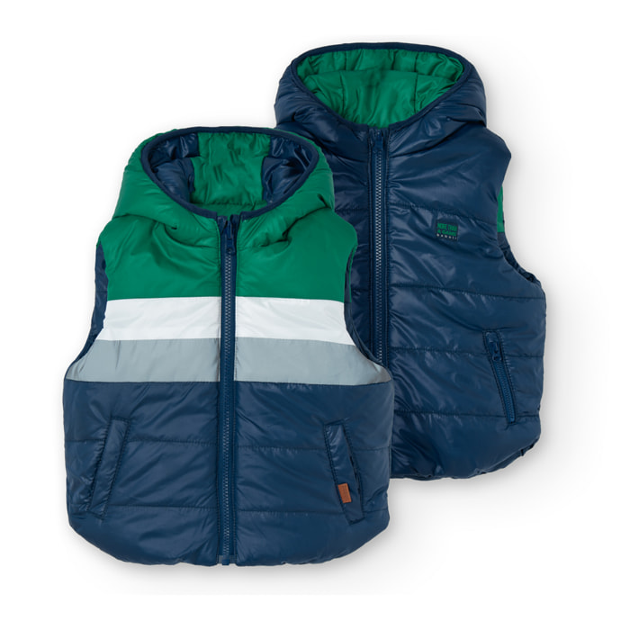 Chaleco tejido técnico de niño