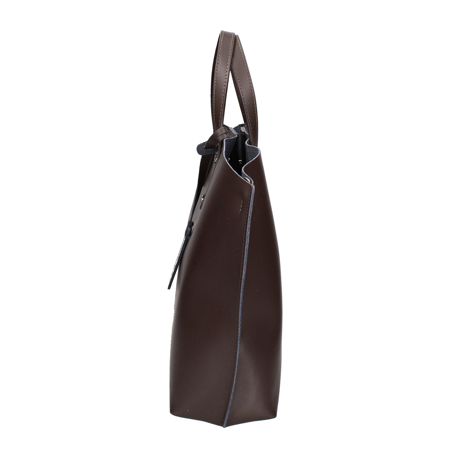 Borsa a spalla da donna In Vera pelle Made in Italy 48x31x11 cm