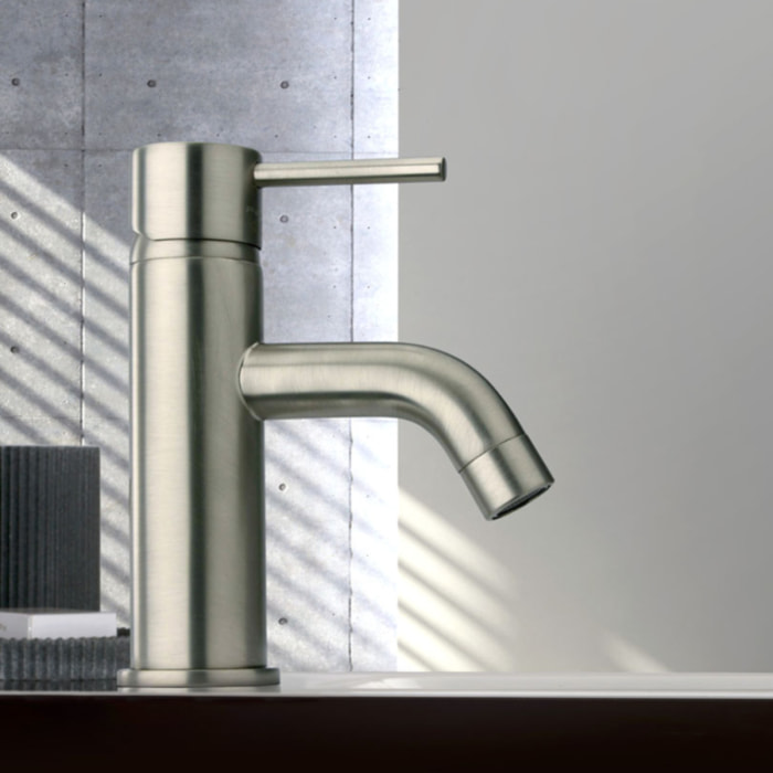 PAINI Mitigeur lavabo Cox L Gris Acier