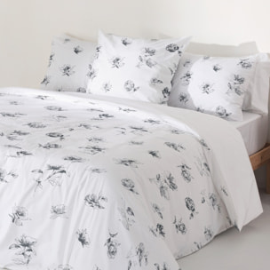 Funda nórdica 100% algodón 200 hilos Tulipa