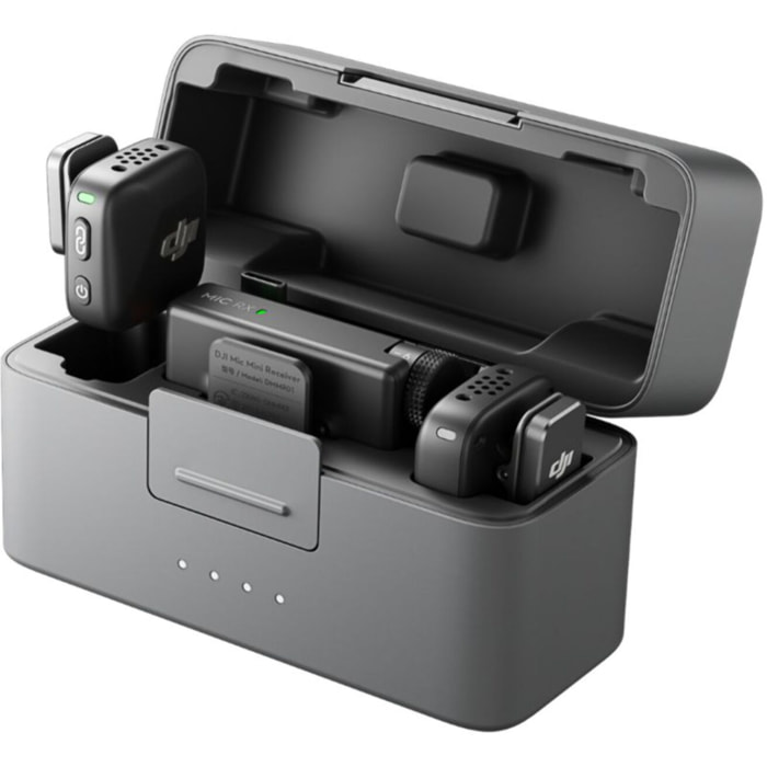 Micro cravate sans fil DJI Mic Mini (2 TX + 1 RX + Charging Case)