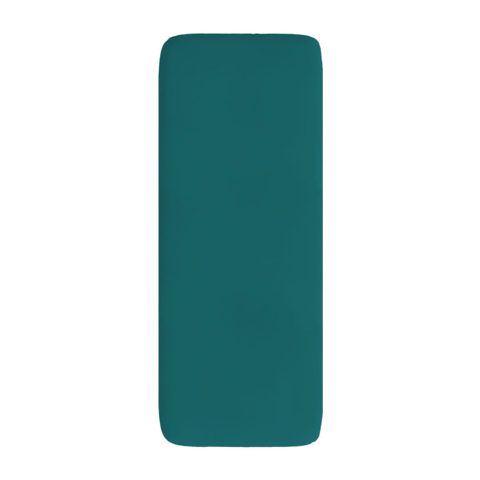 LENZUOLO SOTTO CON ANGOLI MAX COLOR, 100% COTONE MADE IN ITALY - SINGOLO