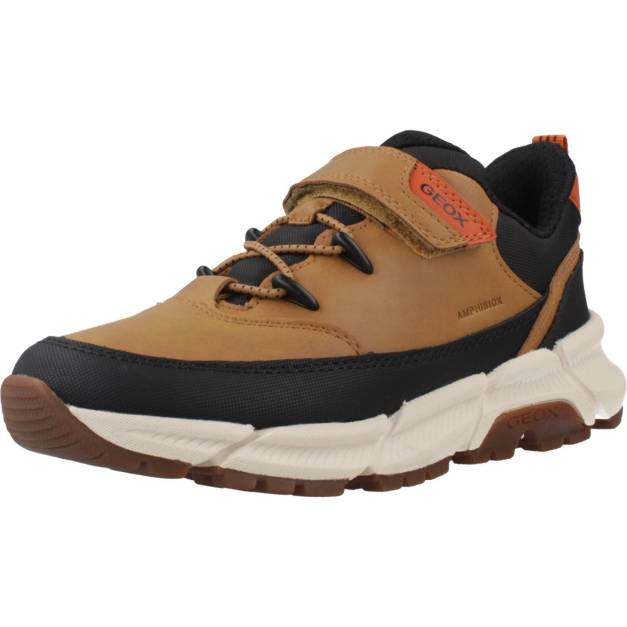 Zapatillas Niño de la marca GEOX  modelo J FLEXYPER PLUS BOY MARRON