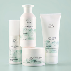 WELLA Kit Nutricurls Curls Shampoo 250ml + Mask 150ml + Conditioner 200ml