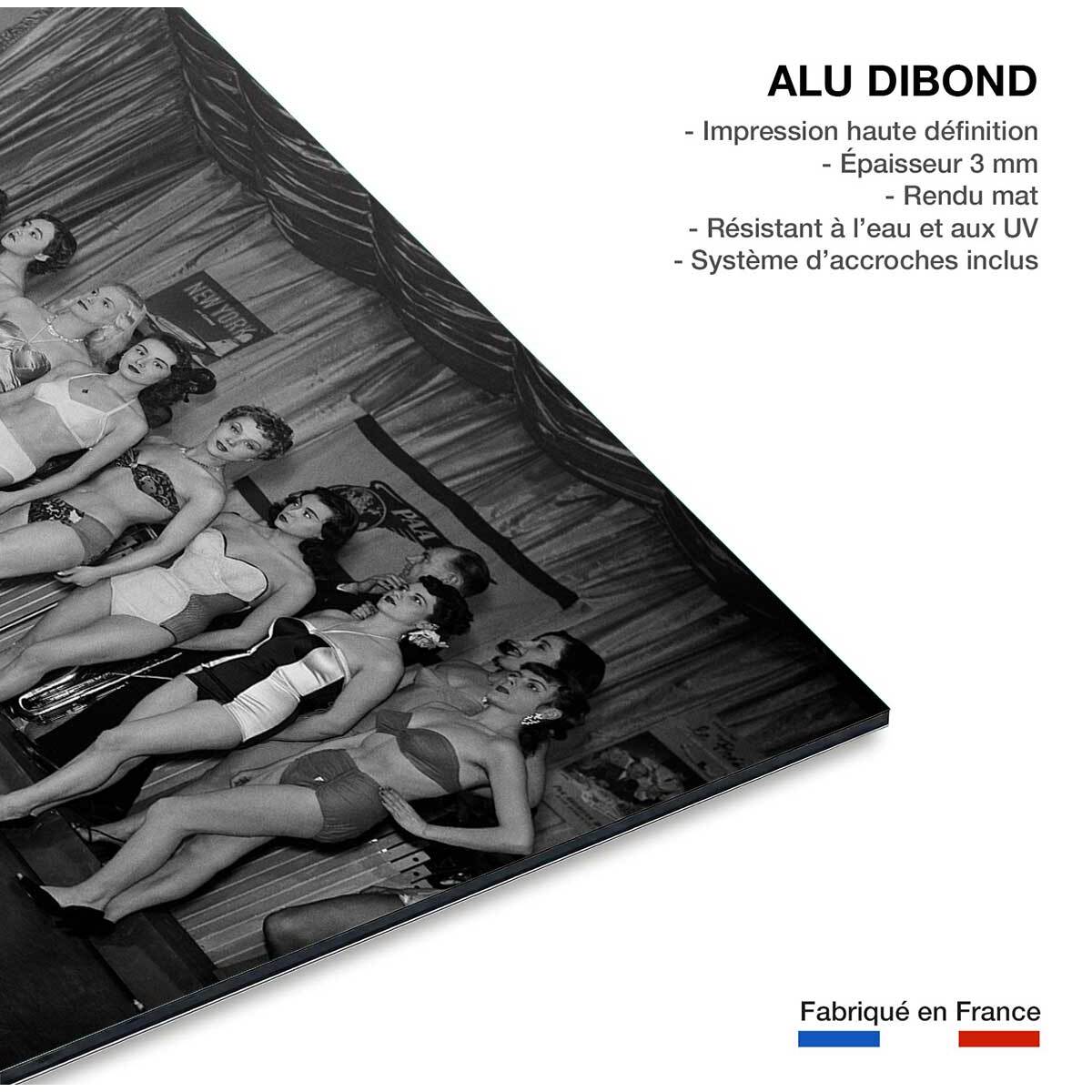 Tableau photo Miss Univers - Paris, 1952 Tableau alu Dibond