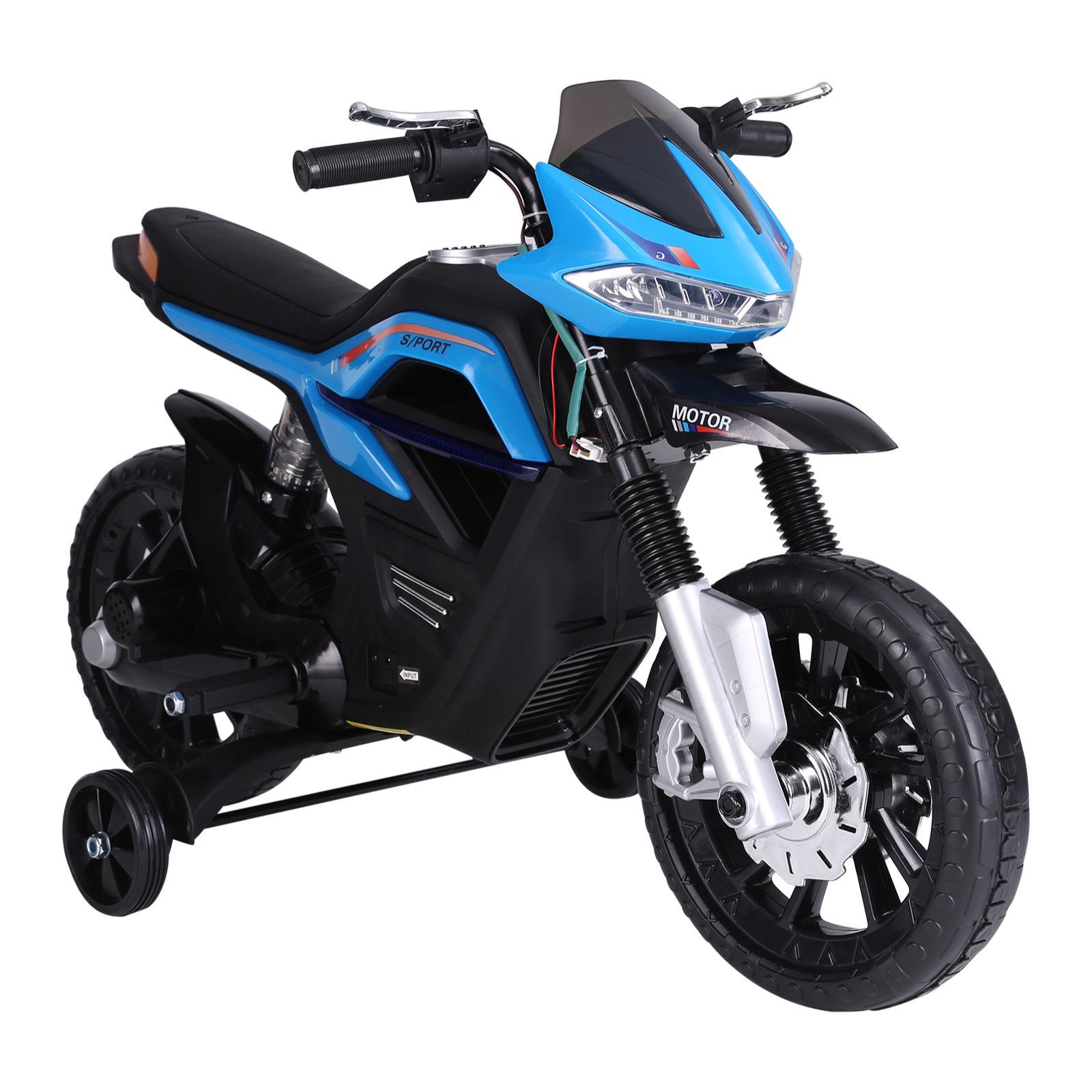 Moto Eléctrica Infantil Batería 6V Azul