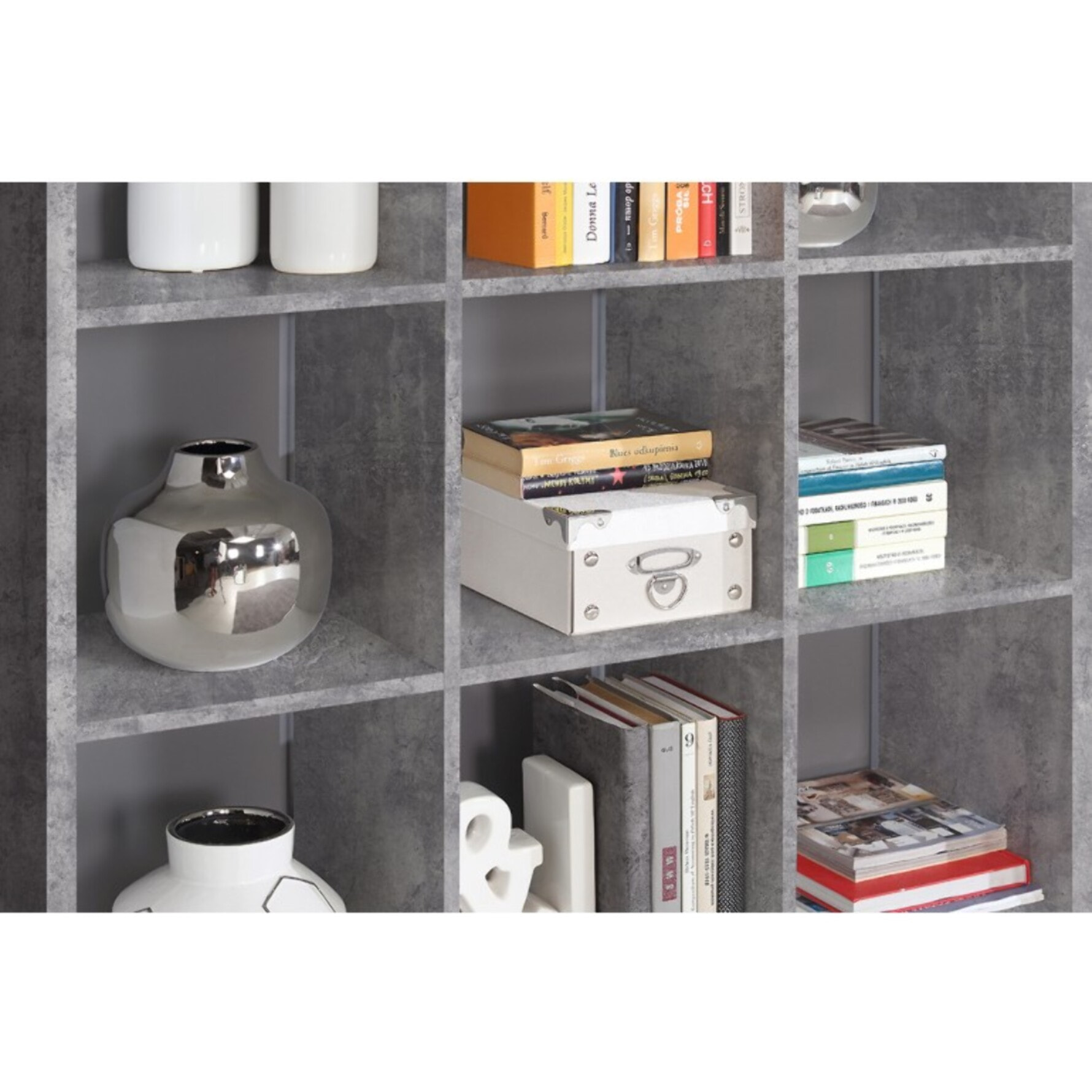 Étagère de rangement cube 9 casiers - MAURO