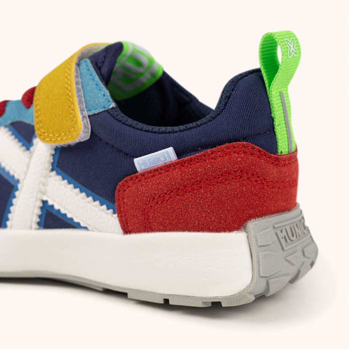 MUNICH MINI XEMINE VCO 01 Zapatilla Infantil Multicolor con Cierre de Velcro