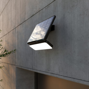 FORLIGHT Aplique IP54 Novaré LED 8W Blanco Neutro 4000K Negro Iluminación Exterior de Alta Calidad y Resistencia