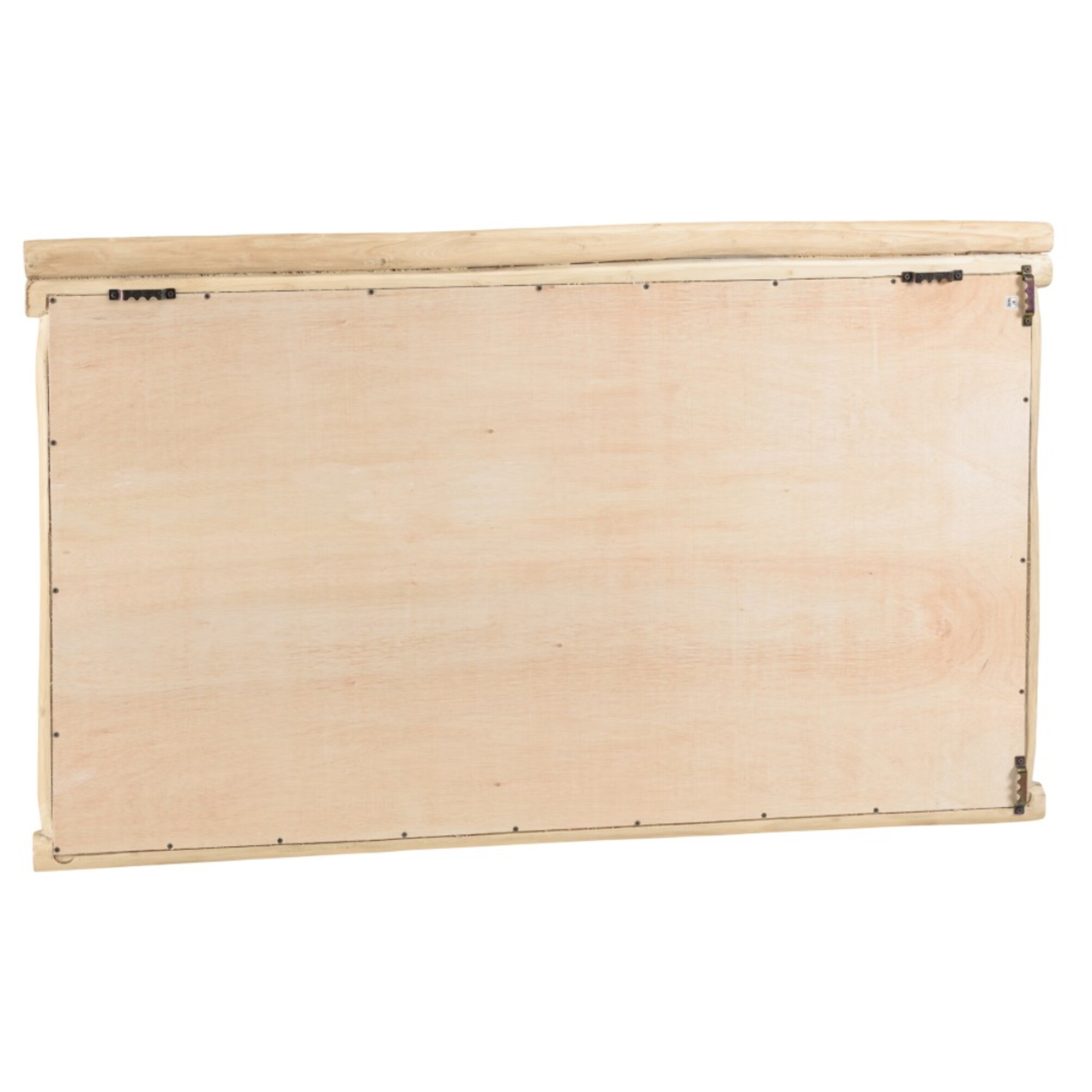 WILL - Miroir rectangulaire en branches de teck naturel