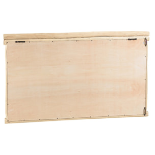 WILL - Miroir rectangulaire en branches de teck naturel