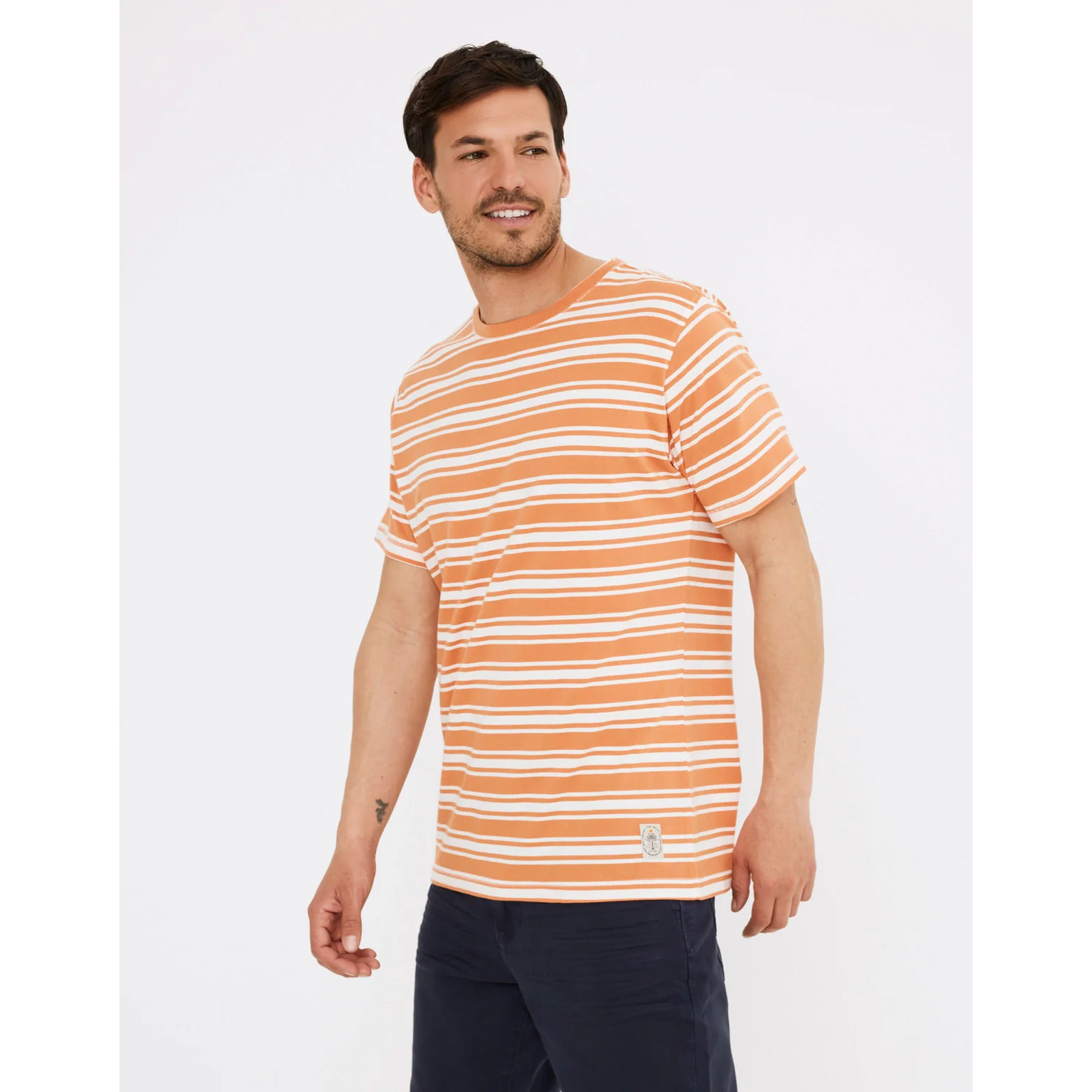 Camiseta Manga Corta Rayas - Hari