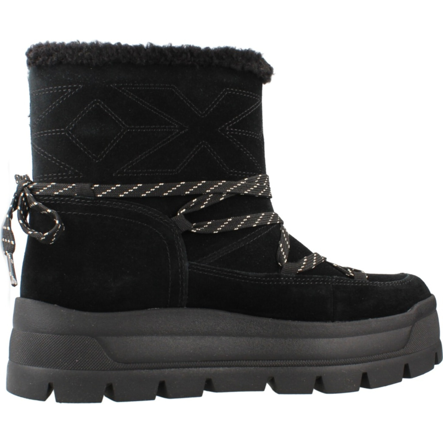 Botines Mujer de la marca GEOX  modelo D46WSA 00022 NEGRO