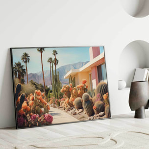 Affiche cactus Cactus sur Palm springs Affiche seule
