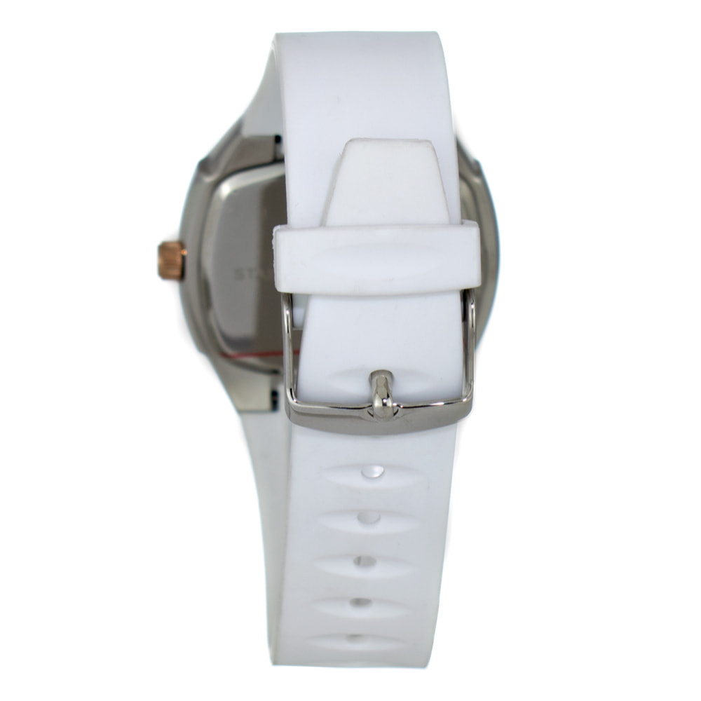 Reloj Justina JPB27 Unisex Analogico Cuarzo con Correa de Caucho