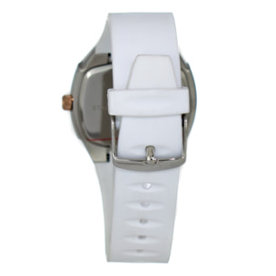 Reloj Justina JPB27 Unisex Analogico Cuarzo con Correa de Caucho