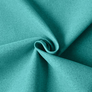Rideau 100% occultant thermique phonique chiné - Turquoise