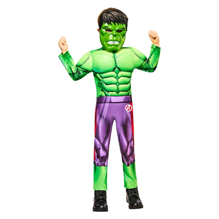 DISFRAZ HULK BLACK LINE INF