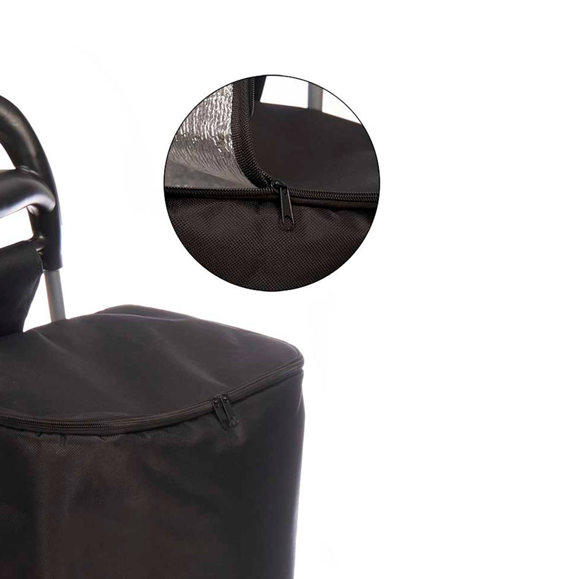 Carro compra termico 32l negro colección kinvara
