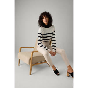 Leggings da donna con effetto metallizzato.