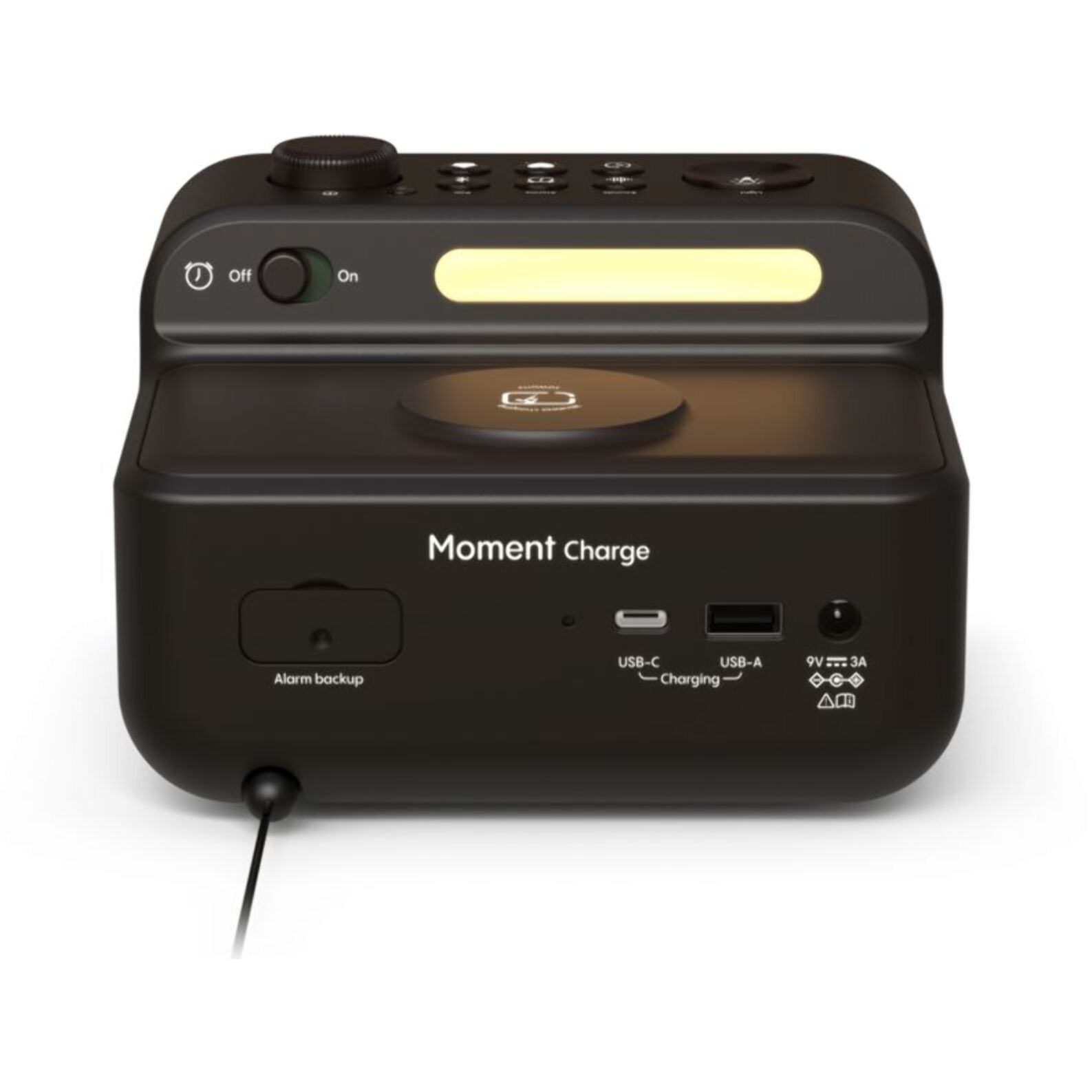 Simulateur d'aube PURE Moment Charge Coffee Black