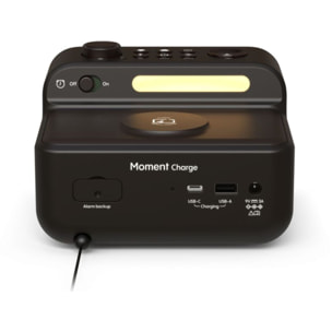 Simulateur d'aube PURE Moment Charge Coffee Black