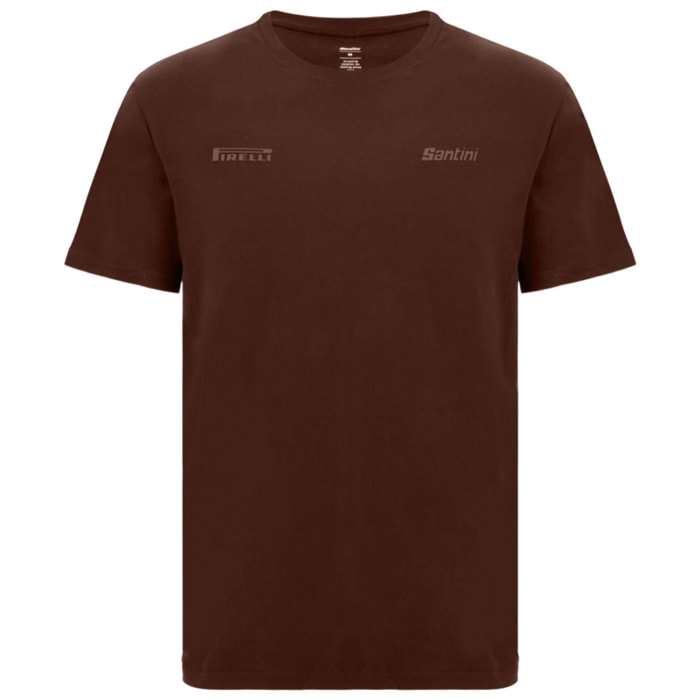 Pirelli - T-Shirt - Chocolat - Unisex