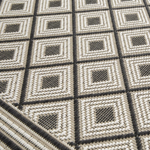 Tapis extérieur tissé kilim rectangle JOVI