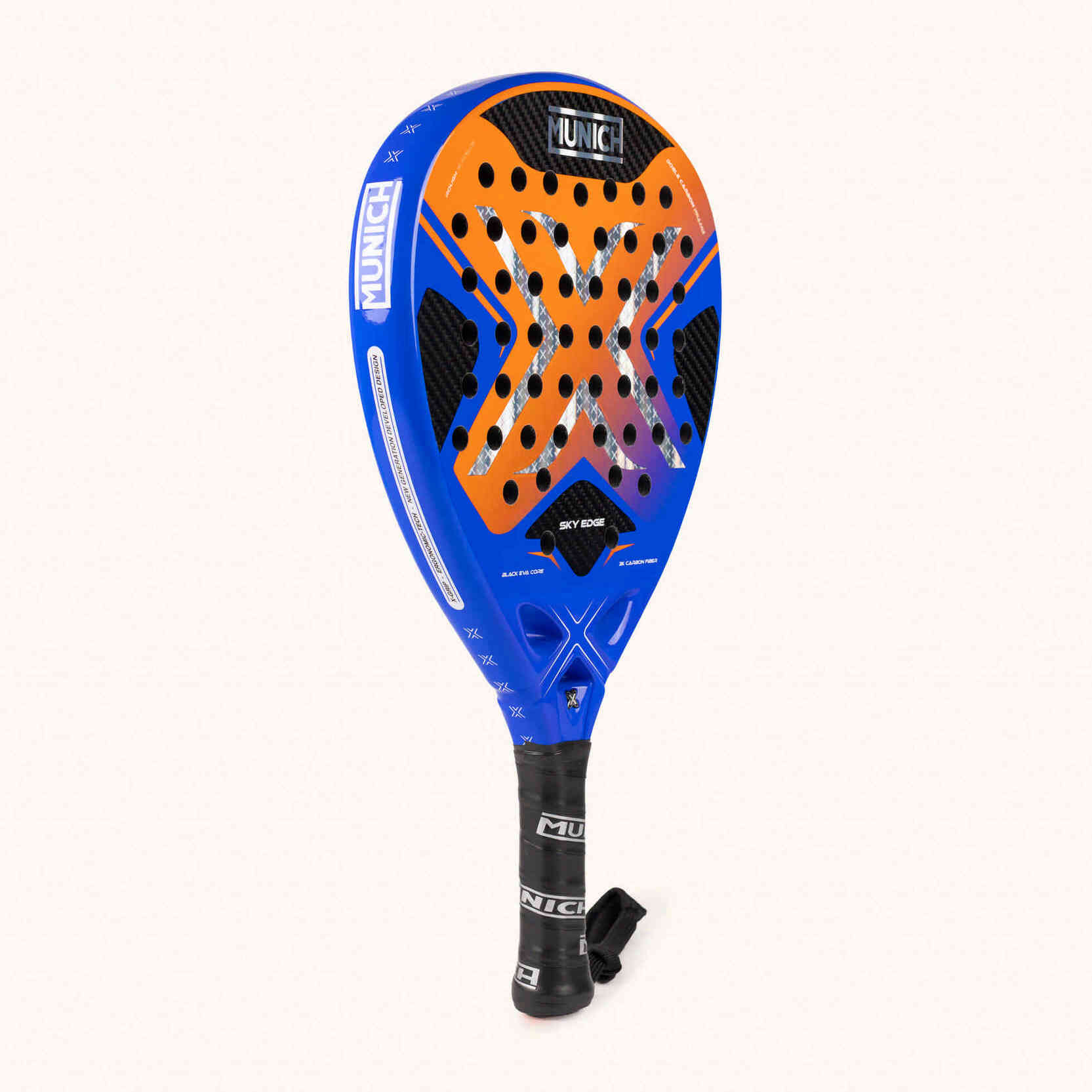 MUNICH SKY EDGE Pala de pádel de potencia y alto rendimiento con carbono 3K