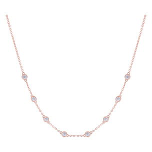 Collana U.S. Polo Assn. In metallo placcato oro rosa
