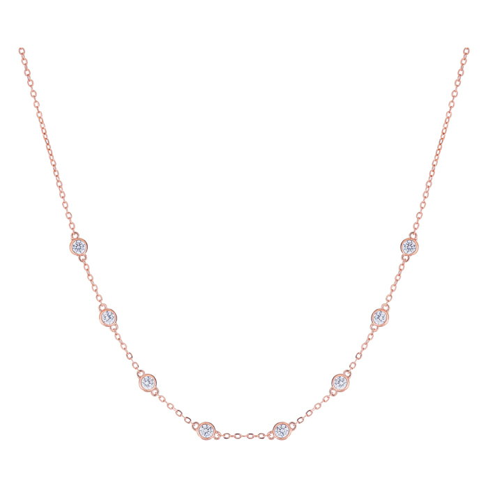 Collana U.S. Polo Assn. In metallo placcato oro rosa