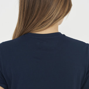 T-shirt in cotone da donna MOVE blu