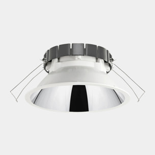 LEDS C4 Downlight Veo Ø110Mm 8.6W Blanco Neutro - 4000K Cri 82 67.1º On-Off Blanco Ip5