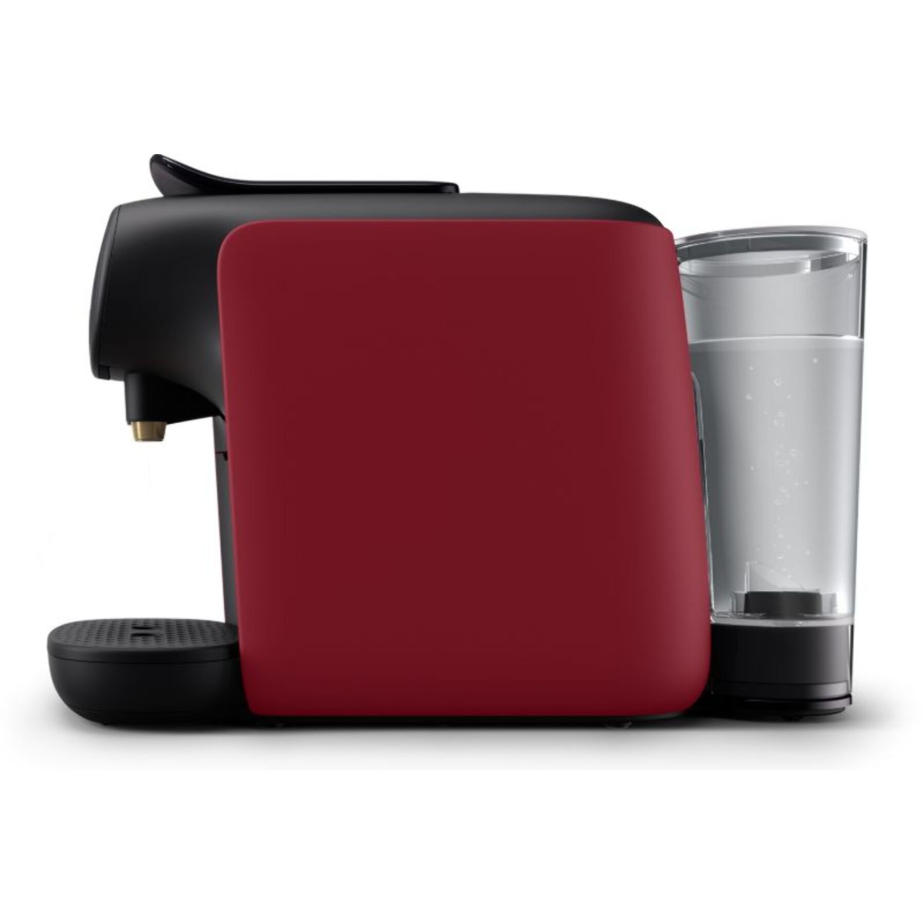 Cafetière à dosette PHILIPS LM9012/55 sublime rouge +50 capsules