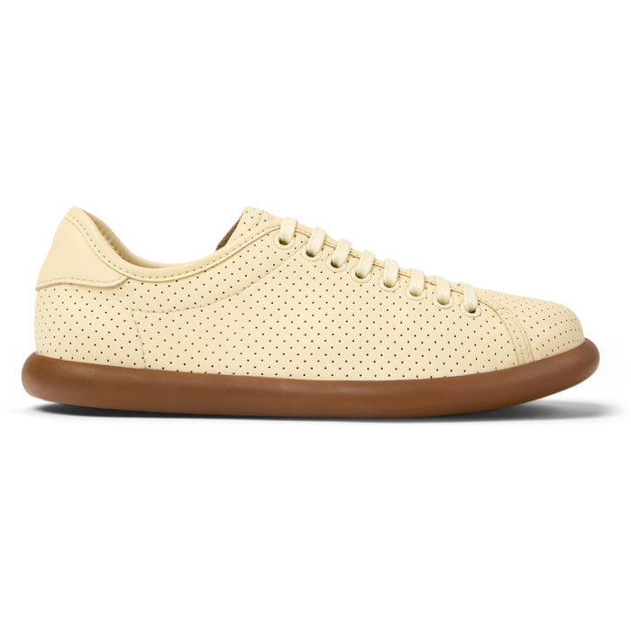 Sneakers - CAMPER Pelotas Soller - Giallo - Pelle liscia