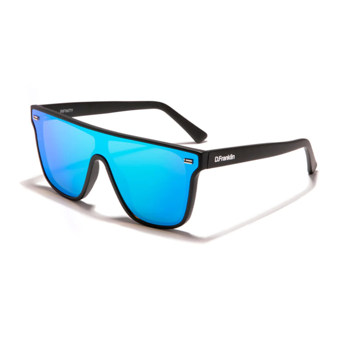 Gafas de Sol Infinity Matt Black / Blue Revo D.Franklin