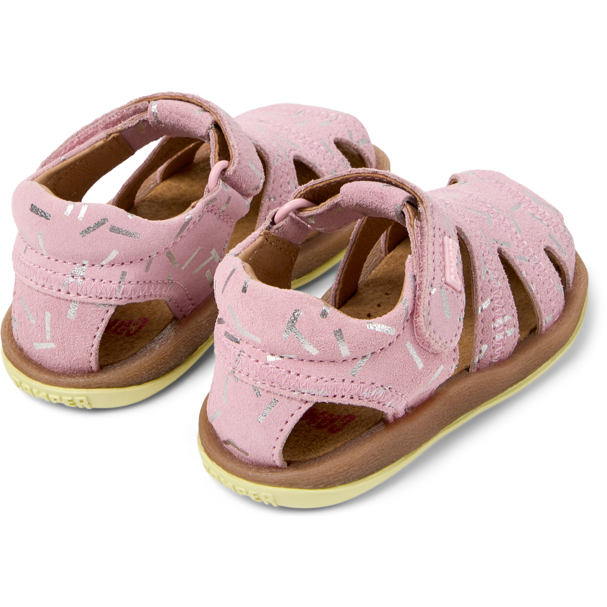 Sandali - CAMPER Bicho - Rosa - Pelle scamosciata